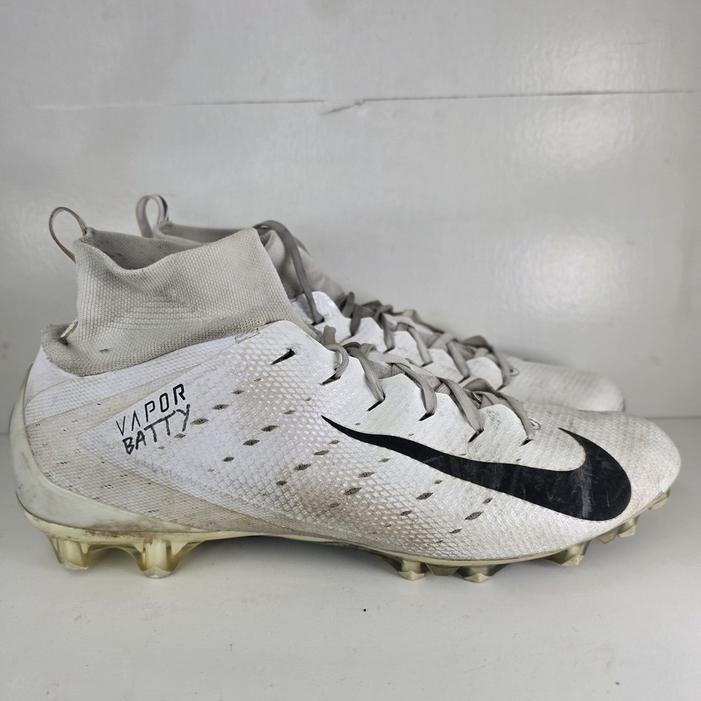 Nike Vapor Untouchable Pro 3 White Mens Size 14 Football Cleats AO3021-100